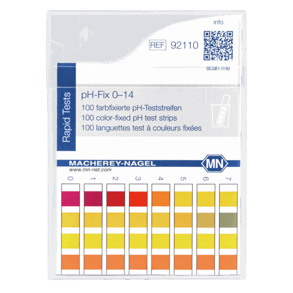 کاغذ پی اچ استریپی 100 تستی pH-Fix 0.0-14