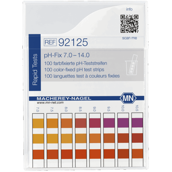 کاغذ پی اچ استریپی 100 تستی pH-Fix 7.0–14.0